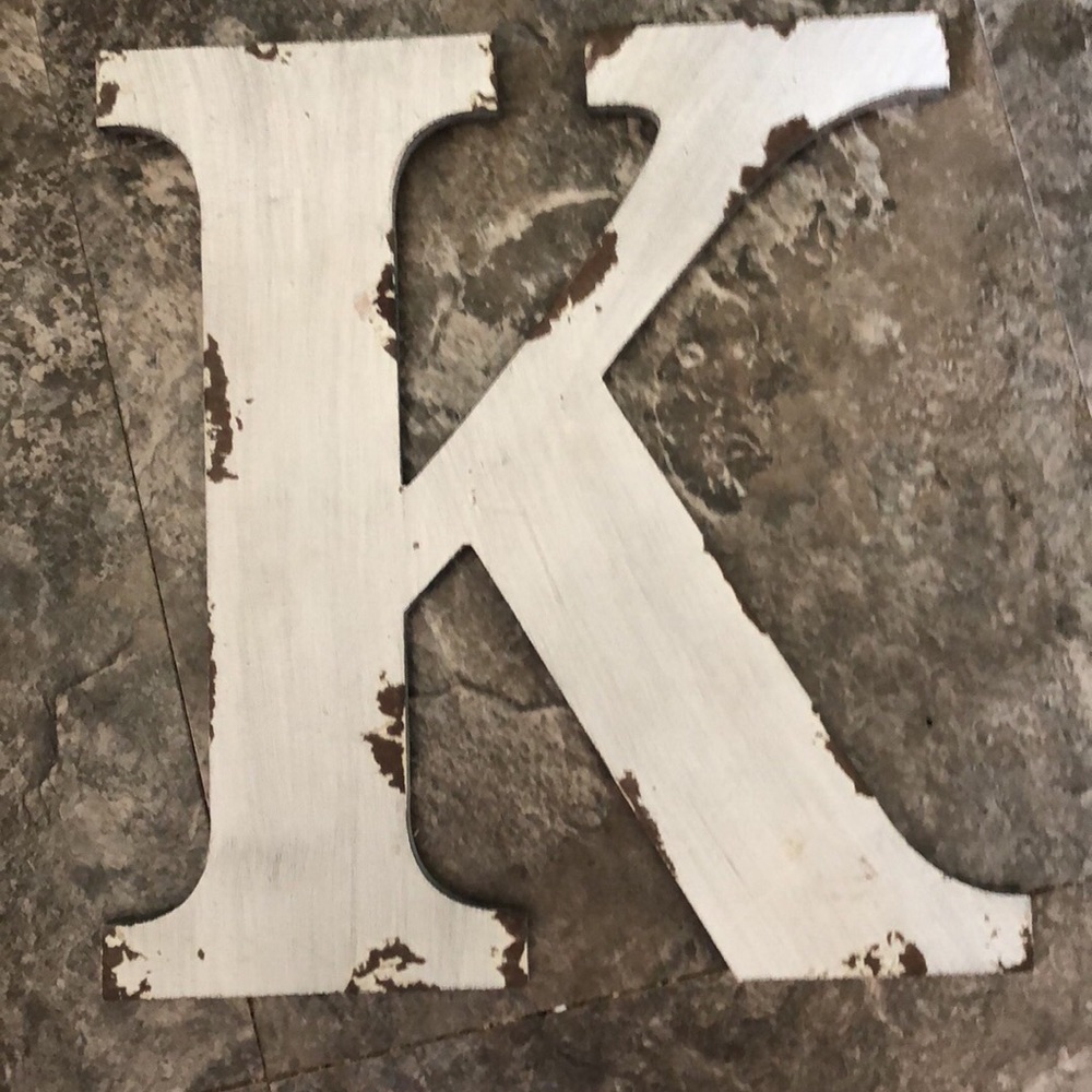 “K” letter